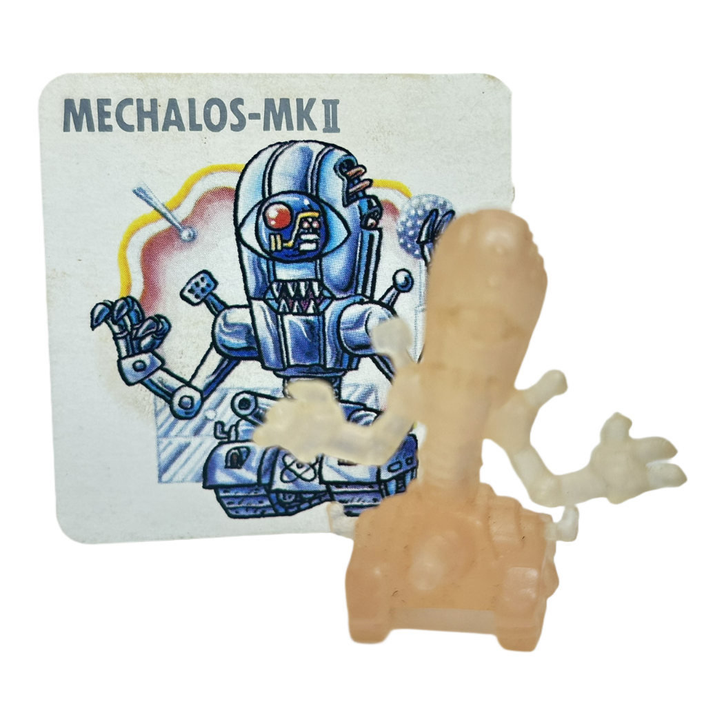 Mechalos-MKII - Neclos Fortress Part 3 - Clear Pink with Card